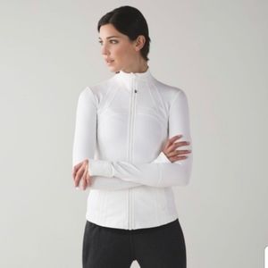 Lululemon White Define Jacket size 8